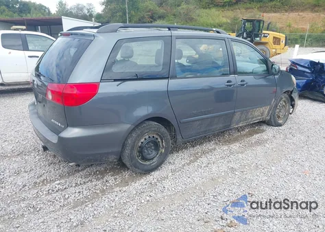 2007 Toyota Sienna Ce z USA, uszkodzony, nr VIN 5TDZK23C27S066804